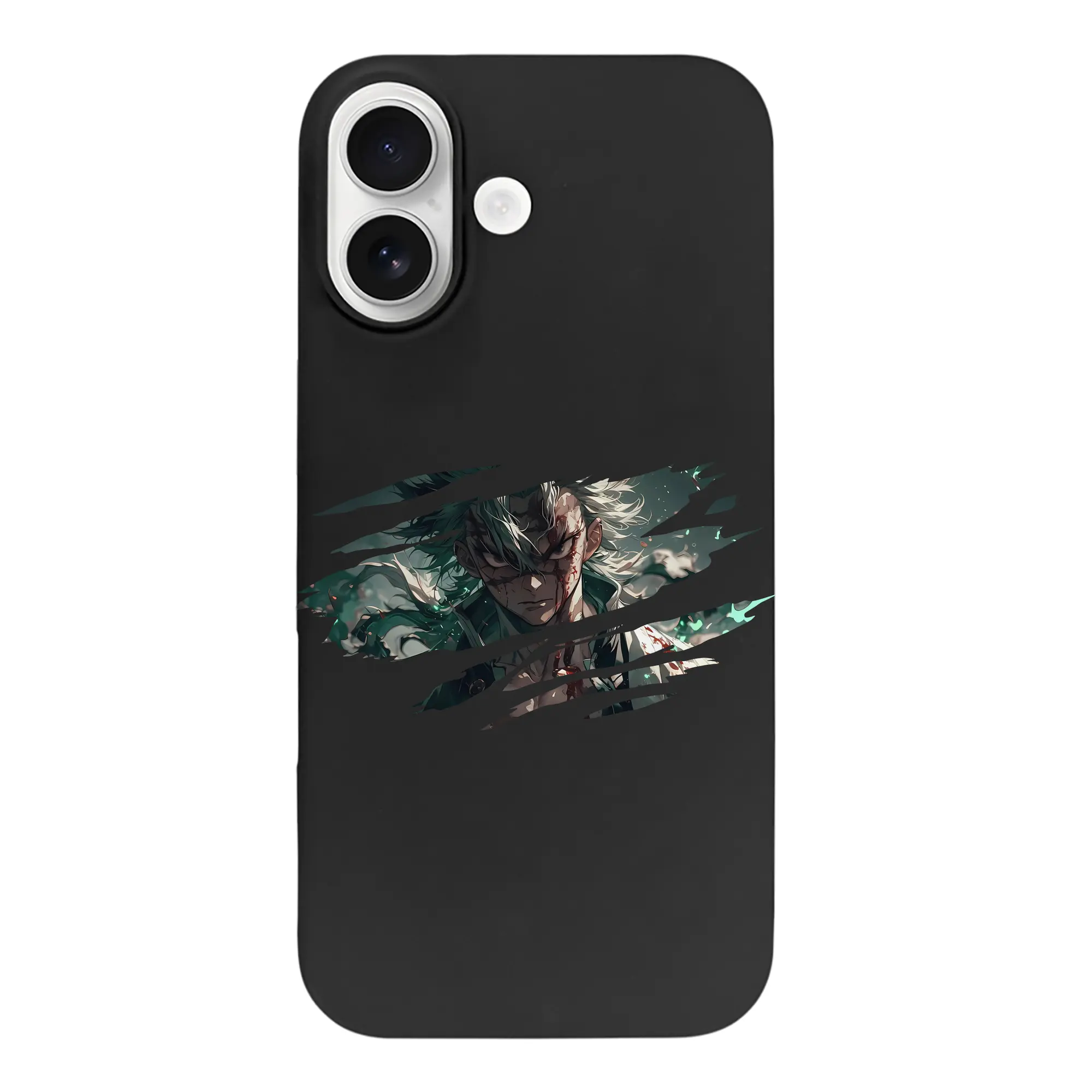 鬼滅の刃 グッズ,不死川 実弥 - iPhone 17 シリーズ シリコンケース 薄型 耐衝撃 指紋防止 ソフトタッチカバー 精密フィット 傷防止 保護ケース iPhone 17/17 Air/17 Pro/17 Pro Max 対応